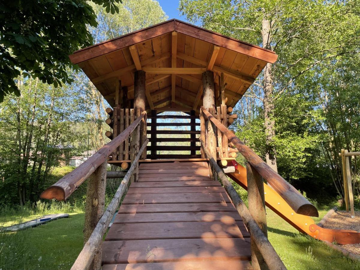 Wildgatter Ferienappartements Grafenwiesen Luaran gambar